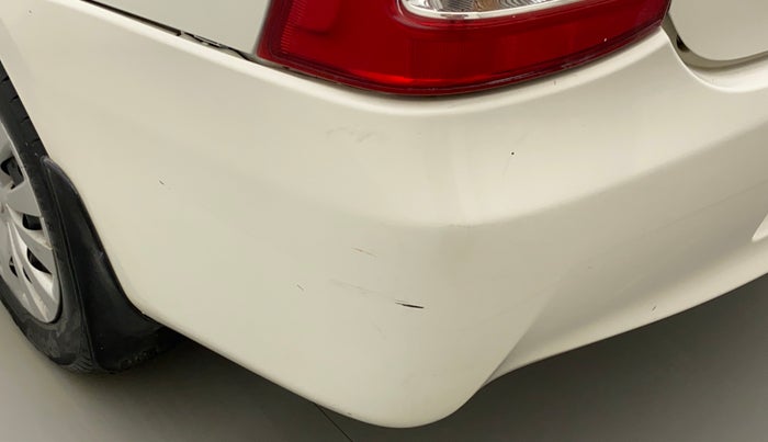 2011 Toyota Etios G, Petrol, Manual, 55,556 km, Rear bumper - Minor scratches
