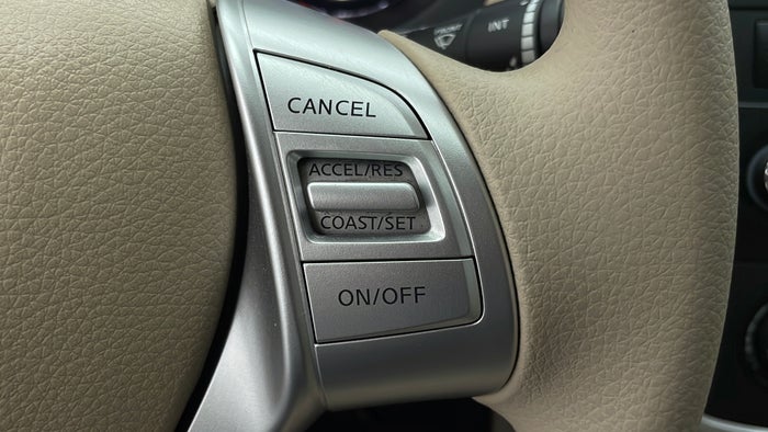 NISSAN ALTIMA-Cruise Control