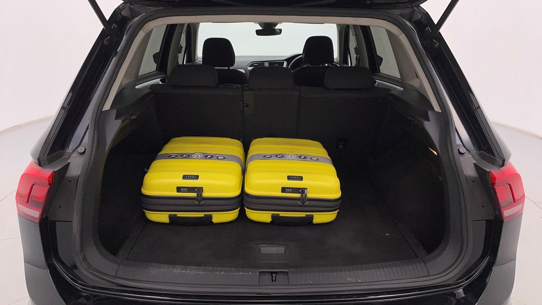 Boot Inside View with Luggage