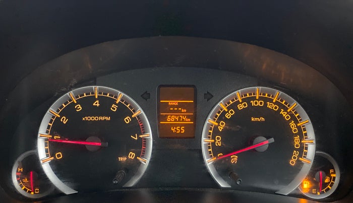 2016 Maruti Swift Dzire VXI, Petrol, Manual, 68,550 km, Odometer Image