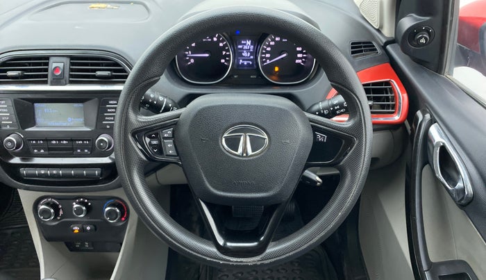 2019 Tata Tiago XZA 1.2 REVOTRON, Petrol, Automatic, 26,923 km, Steering Wheel Close Up