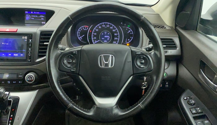 2016 Honda CRV 2.4L 2WD AT, Petrol, Automatic, 1,00,440 km, Steering Wheel Close Up