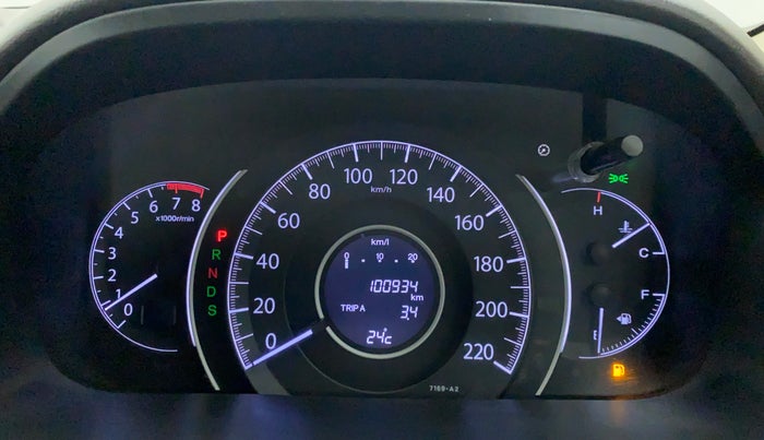 2016 Honda CRV 2.4L 2WD AT, Petrol, Automatic, 1,00,440 km, Odometer Image