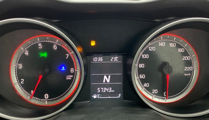 2018 Maruti Swift ZXI AMT, Petrol, Automatic, 57,392 km, Odometer Image