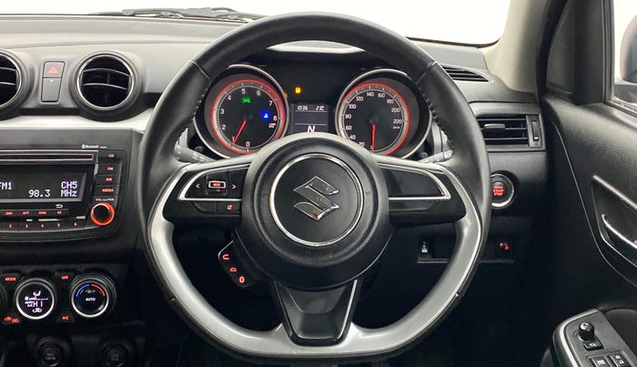 2018 Maruti Swift ZXI AMT, Petrol, Automatic, 57,392 km, Steering Wheel Close Up
