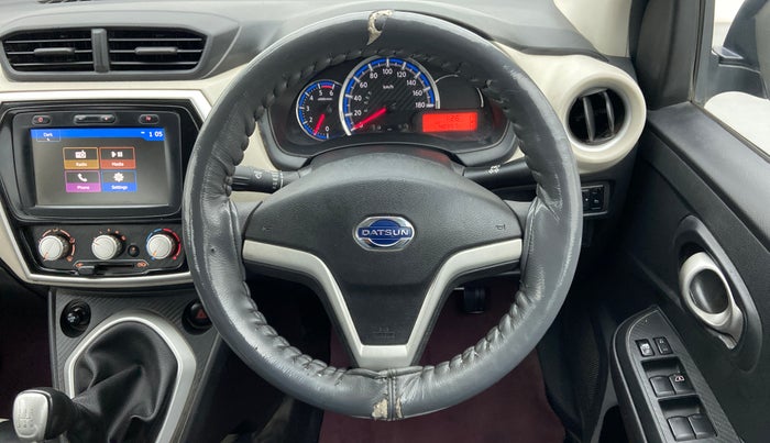 2021 Datsun Go Plus T, Petrol, Manual, 48,957 km, Steering Wheel Close Up