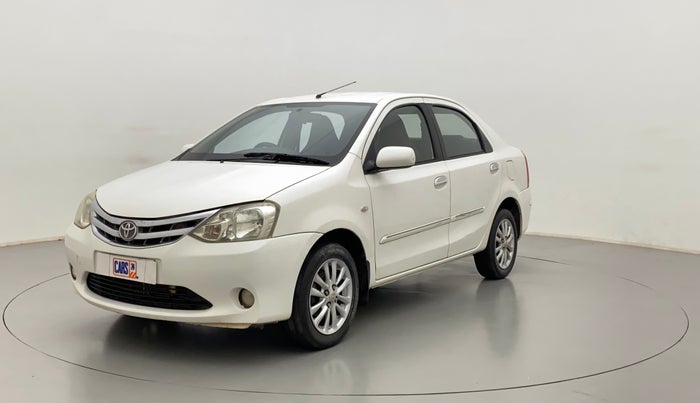 2012 Toyota Etios VD, Diesel, Manual, 95,842 km, Left Front Diagonal