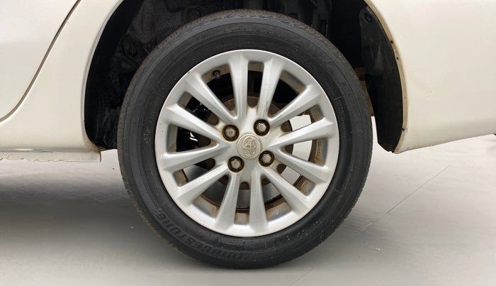 2012 Toyota Etios VD, Diesel, Manual, 95,842 km, Left Rear Wheel