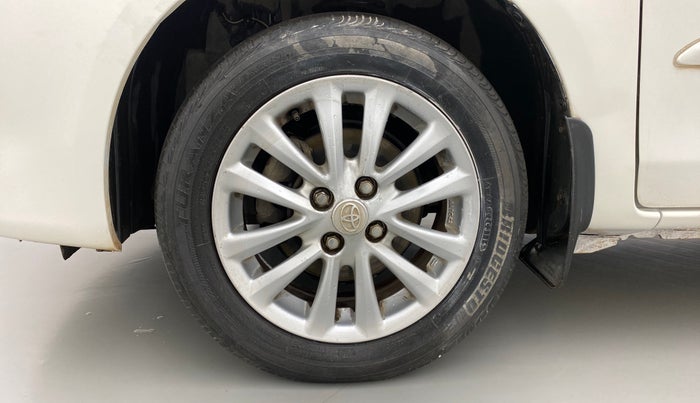 2012 Toyota Etios VD, Diesel, Manual, 95,842 km, Left Front Wheel