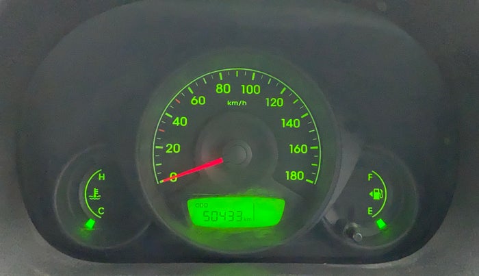 2013 Hyundai Eon D LITE PLUS, Petrol, Manual, 50,370 km, Odometer Image
