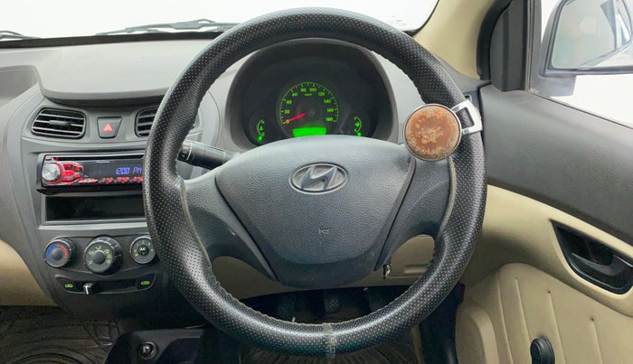 2013 Hyundai Eon D LITE PLUS, Petrol, Manual, 50,370 km, Steering Wheel Close Up