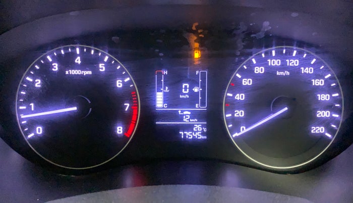 2017 Hyundai Elite i20 ASTA 1.2, Petrol, Manual, 77,545 km, Odometer Image