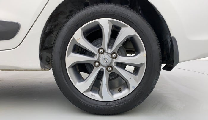 2017 Hyundai Xcent SX 1.2 OPT, Petrol, Manual, 13,805 km, Left Rear Wheel