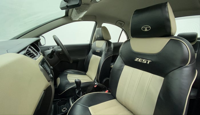 2017 Tata Zest XT QUADRAJET 90PS, Diesel, Manual, 43,938 km, Right Side Front Door Cabin View