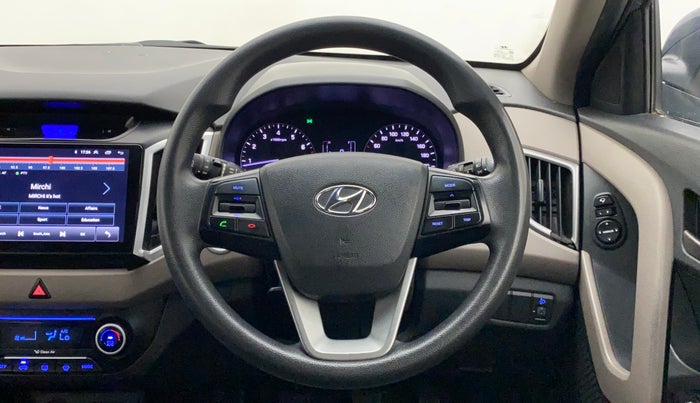 2016 Hyundai Creta SX PLUS 1.6 PETROL, Petrol, Manual, 1,05,587 km, Steering Wheel Close Up