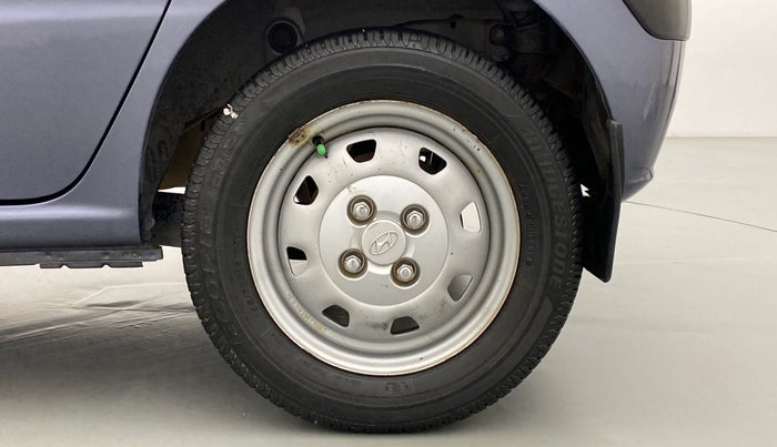 2011 Hyundai Santro Xing GL PLUS, Petrol, Manual, 57,673 km, Left Rear Wheel