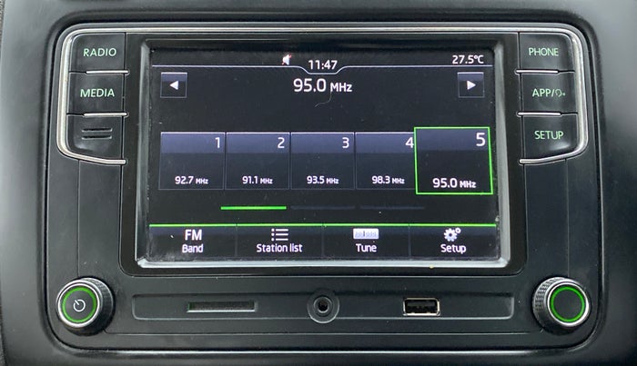 2019 Skoda Rapid STYLE 1.5 TDI AT, Diesel, Automatic, 1,07,563 km, Touchscreen Infotainment System