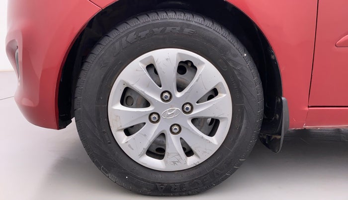2012 Hyundai i10 SPORTZ 1.2 AT KAPPA2, Petrol, Automatic, 72,554 km, Left Front Wheel