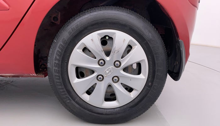 2012 Hyundai i10 SPORTZ 1.2 AT KAPPA2, Petrol, Automatic, 72,554 km, Left Rear Wheel