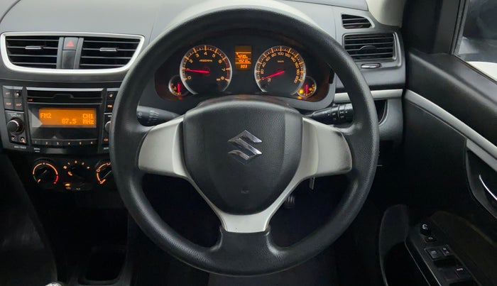 2015 Maruti Swift VXI D, Petrol, Manual, 45,212 km, Steering Wheel Close Up