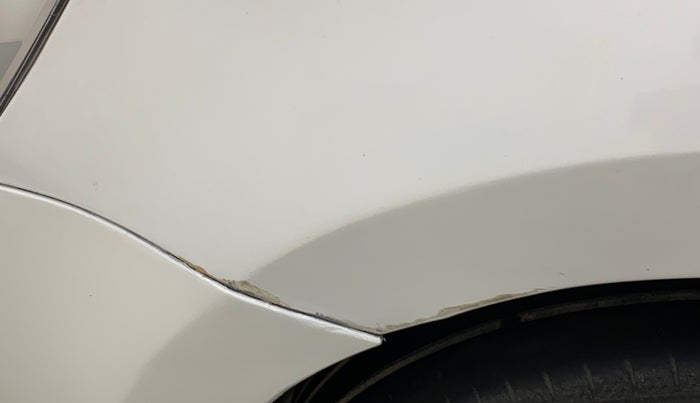 2012 Volkswagen Polo TRENDLINE 1.2L DIESEL, Diesel, Manual, 1,37,369 km, Left fender - Minor scratches