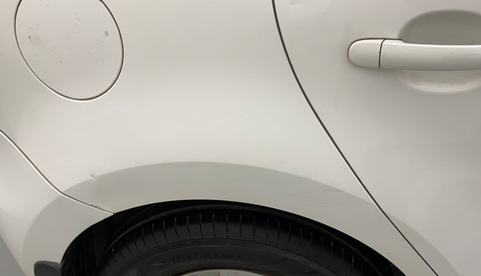 2012 Volkswagen Polo TRENDLINE 1.2L DIESEL, Diesel, Manual, 1,37,369 km, Right quarter panel - Slightly dented