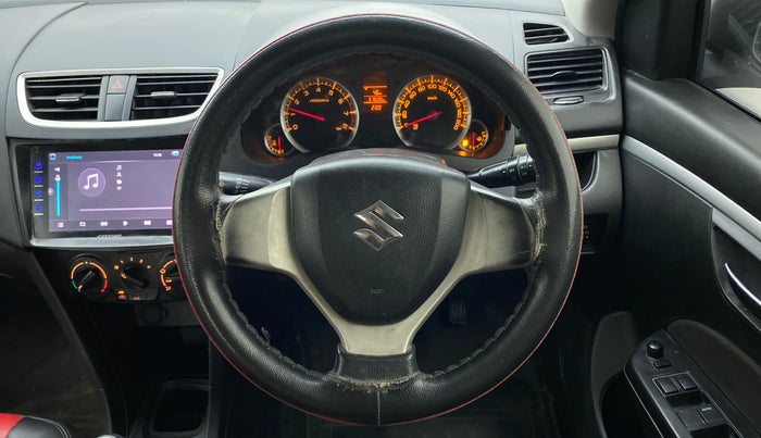 2015 Maruti Swift VXI, Petrol, Manual, 57,620 km, Steering Wheel Close Up