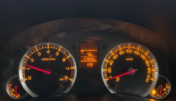 2015 Maruti Swift VXI, Petrol, Manual, 57,620 km, Odometer Image