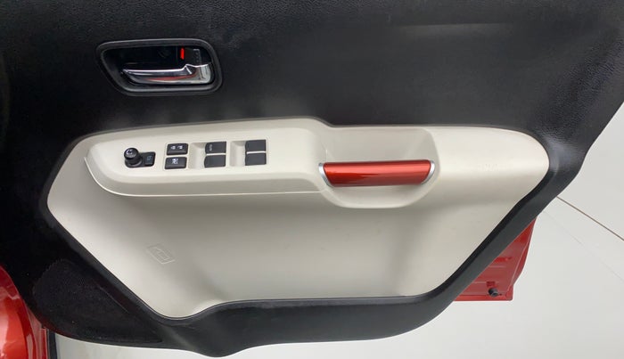 2017 Maruti IGNIS ZETA 1.2 K12 AMT DUAL TONE, Petrol, Automatic, 25,028 km, Driver Side Door Panels Control