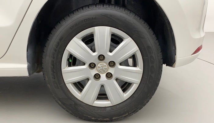 2016 Volkswagen Polo TRENDLINE 1.2L PETROL, Petrol, Manual, 40,071 km, Left Rear Wheel
