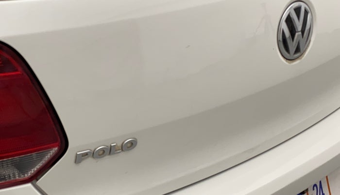 2016 Volkswagen Polo TRENDLINE 1.2L PETROL, Petrol, Manual, 40,071 km, Dicky (Boot door) - Minor scratches