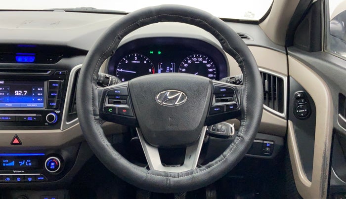 2016 Hyundai Creta 1.6 SX CRDI, Diesel, Manual, 1,14,058 km, Steering Wheel Close Up