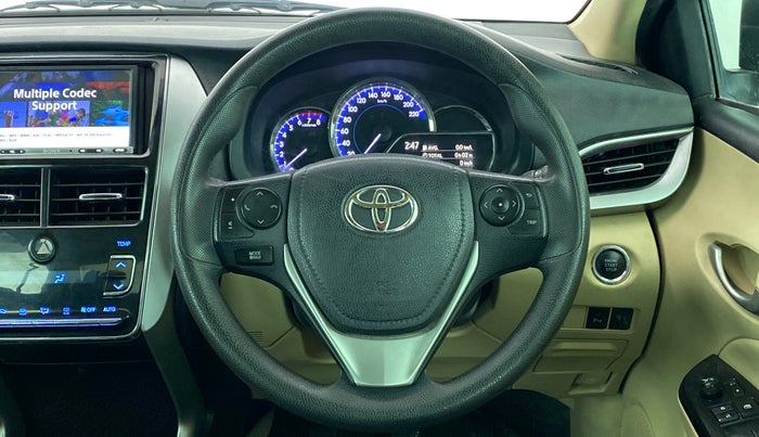 2020 Toyota YARIS G MT, Petrol, Manual, 37,386 km, Steering Wheel Close Up