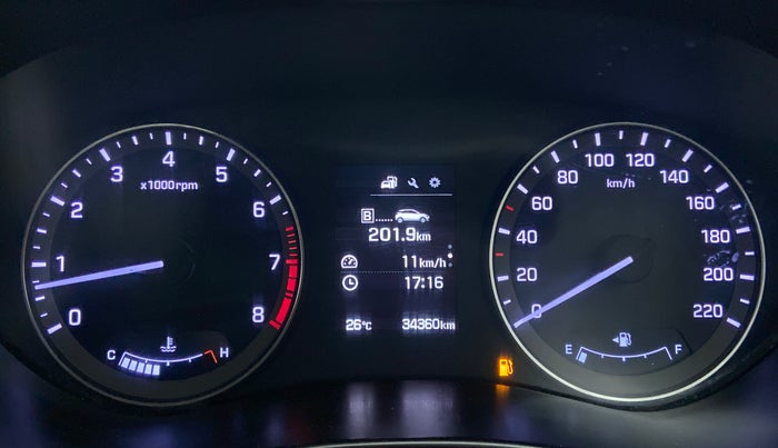 2015 Hyundai Elite i20 ASTA 1.2, Petrol, Manual, 34,963 km, Odometer Image