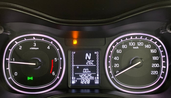 2018 Maruti Vitara Brezza ZDI+ DUAL TONE AMT, Diesel, Automatic, 40,701 km, Odometer Image