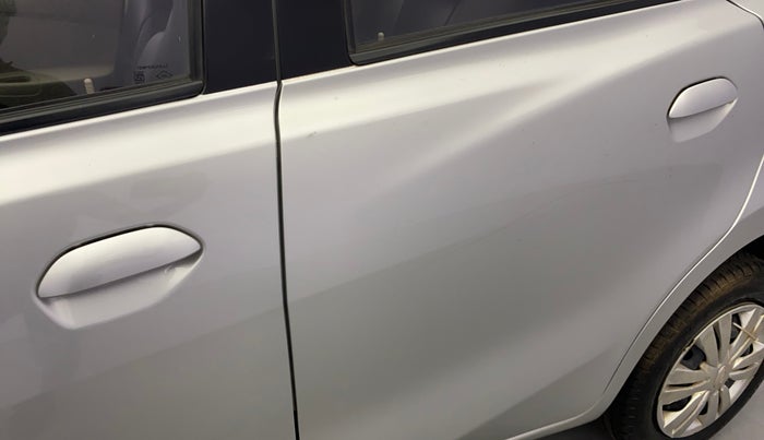 2014 Datsun Go T, Petrol, Manual, 30,322 km, Rear left door - Minor scratches