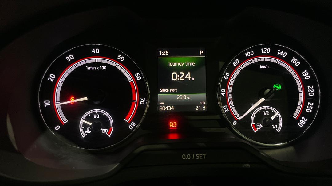 2018 SKODA Octavia Rs 245 180 Tsi, Automatic, 80434 km, Odometer View