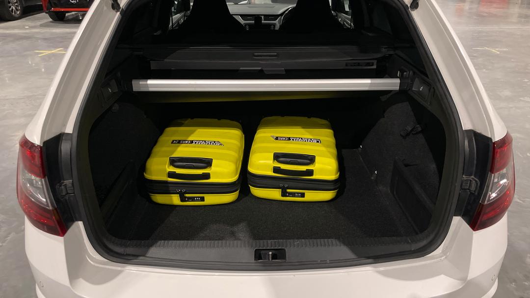 2018 SKODA Octavia Rs 245 180 Tsi, Automatic, 80434 km, Boot Inside View with Luggage