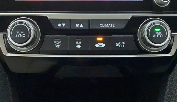 2020 Honda Civic ZX CVT PETROL, Petrol, Automatic, 47,380 km, Automatic Climate Control