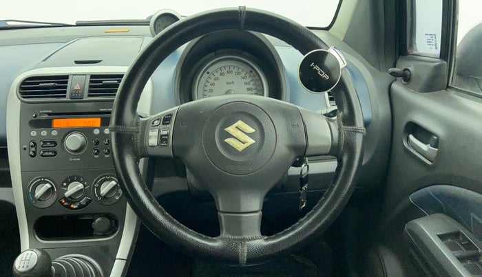 2012 Maruti Ritz ZXI, Petrol, Manual, 46,825 km, Steering Wheel Close Up