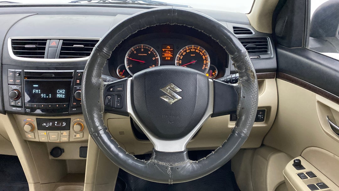 Steering Wheel Close Up