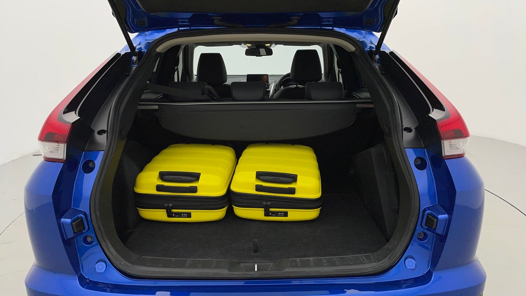 Boot Inside View with Luggage