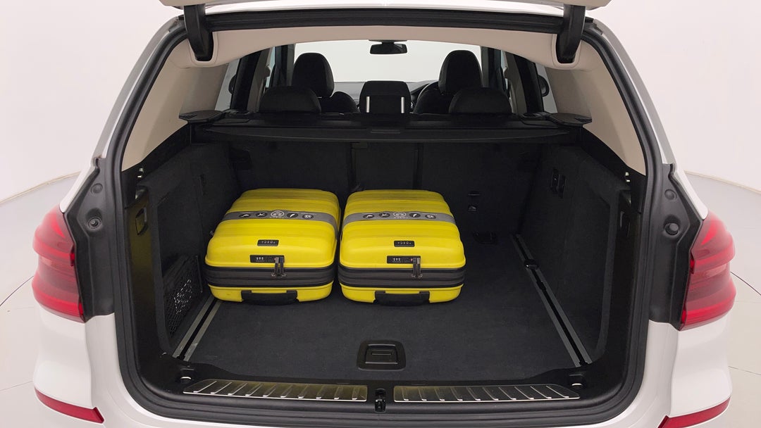 Boot Inside View with Luggage