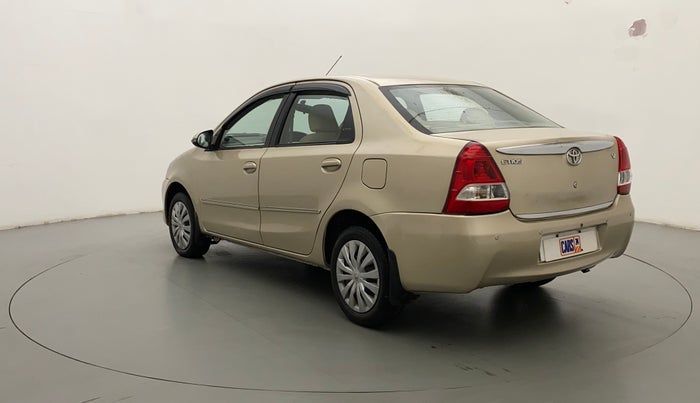 2015 Toyota Etios V, Petrol, Manual, 63,018 km, Left Back Diagonal