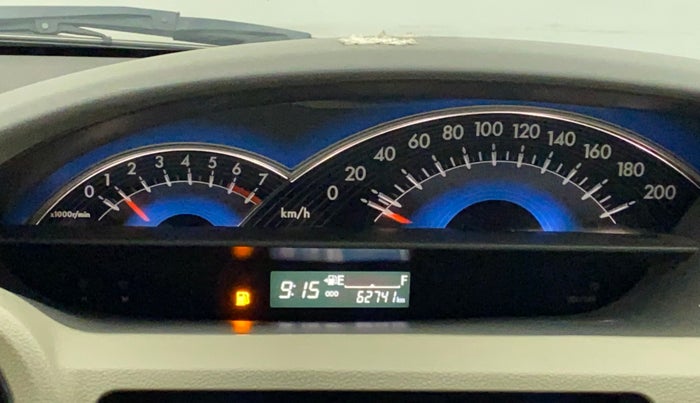 2015 Toyota Etios V, Petrol, Manual, 63,018 km, Odometer Image
