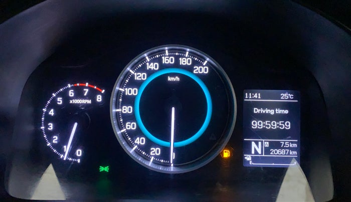 2017 Maruti IGNIS DELTA 1.2 AMT, Petrol, Automatic, 20,687 km, Odometer Image