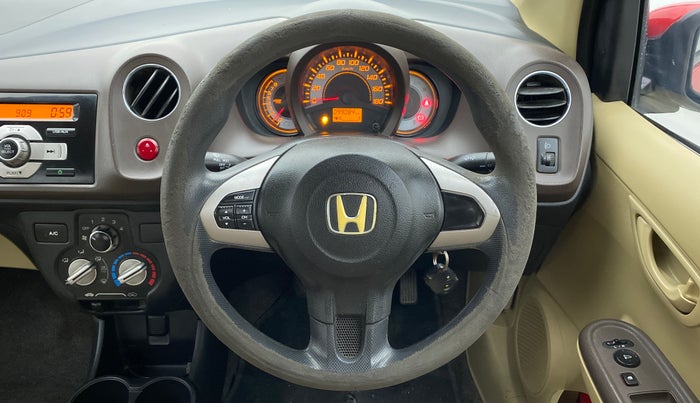 2013 Honda Brio 1.2 S MT I VTEC, Petrol, Manual, 99,227 km, Steering Wheel Close Up