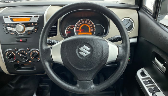 2014 Maruti Wagon R 1.0 VXI, Petrol, Manual, 21,501 km, Steering Wheel Close Up