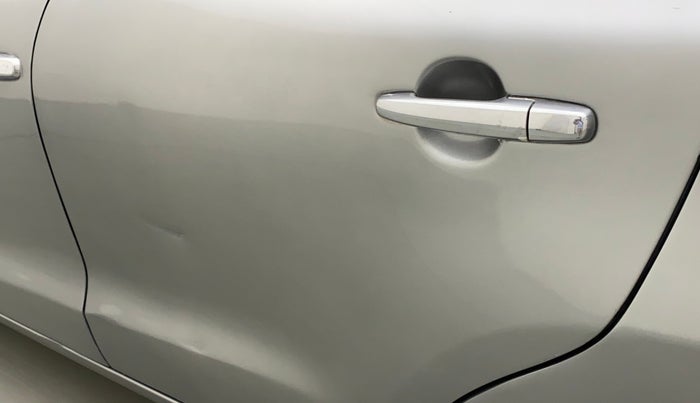 2017 Maruti Baleno ZETA CVT PETROL 1.2, Petrol, Automatic, 36,035 km, Rear left door - Slightly dented