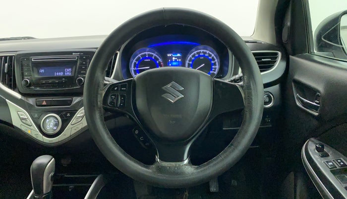 2017 Maruti Baleno ZETA CVT PETROL 1.2, Petrol, Automatic, 36,035 km, Steering Wheel Close Up